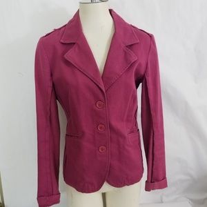 Juicy Couture Jeans Pink Fitted Jacket